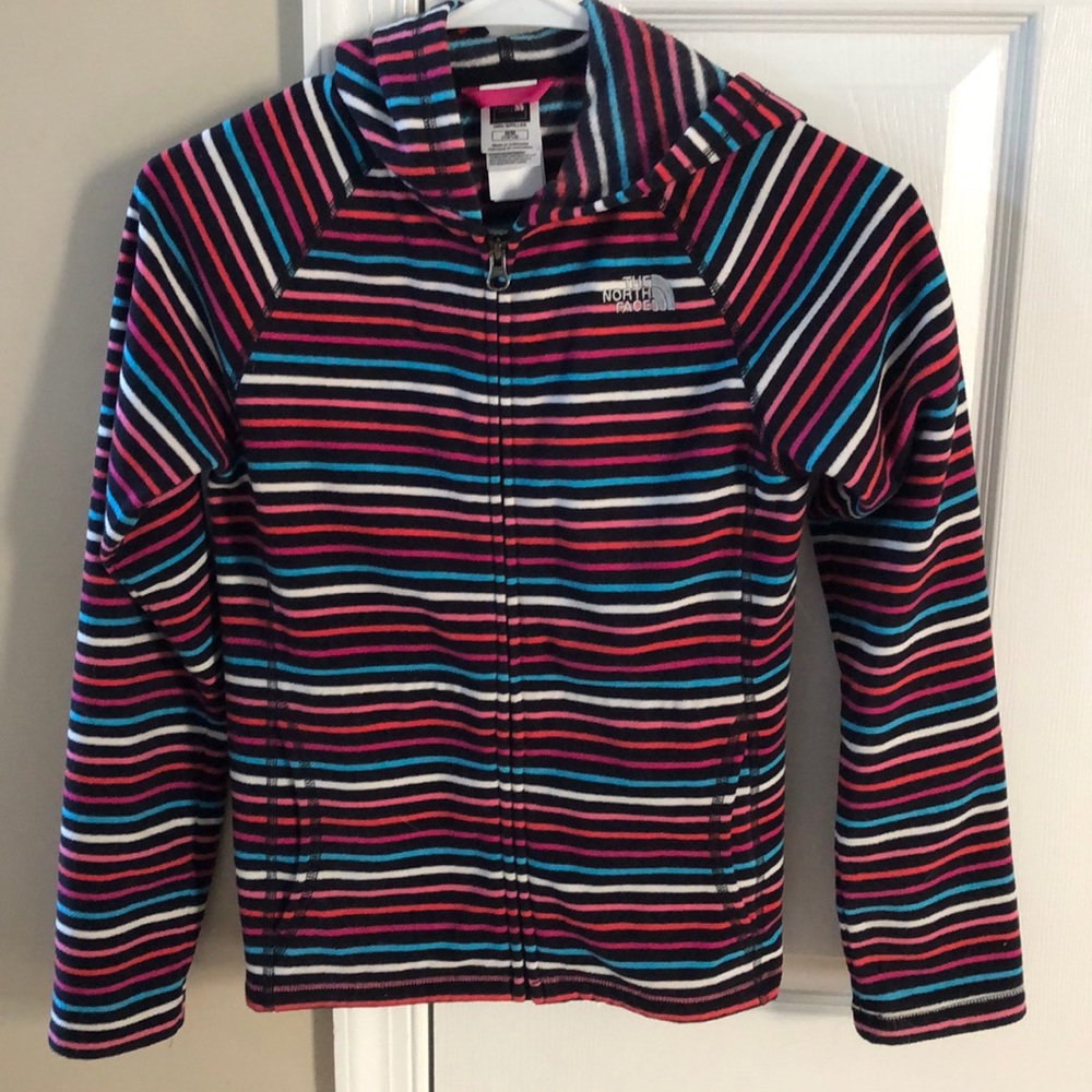 Fleece sweatshirt jacket